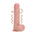 REALROCK - roterende vibrator - natuurgetrouw (20,5 cm)