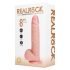 REALROCK - roterende vibrator - natuurgetrouw (20,5 cm)