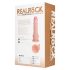REALROCK - roterende vibrator - natuurgetrouw (20,5 cm)
