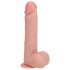 REALROCK - roterende vibrator - natuurgetrouw (20,5 cm)