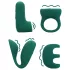 Loveline (S)explore - seksspeeltjes set voor koppels - groen