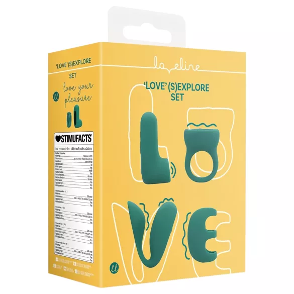 Loveline (S)explore - seksspeeltjes set voor koppels - groen