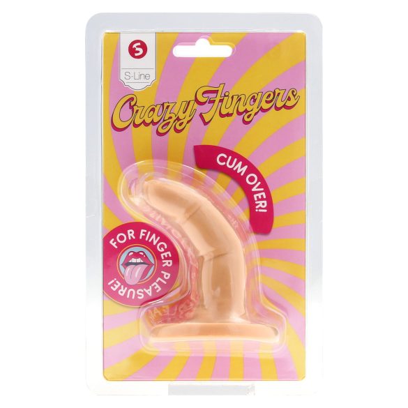 S-Line - dubbele vinger dildo - naturel