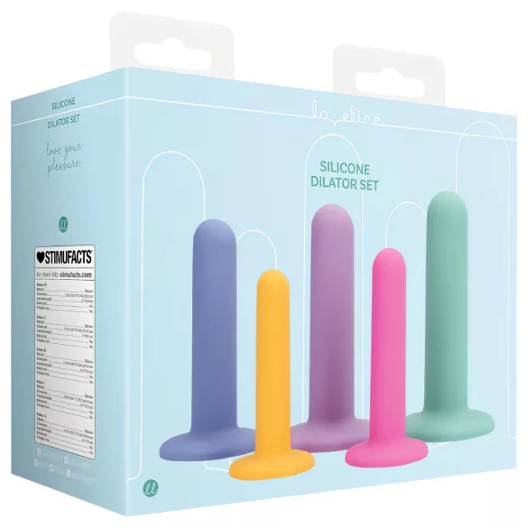 Loveline - dildo trainer set - 5 stuks - gekleurd