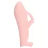 Loveline - vinger vibrator met ribbels - siliconen - roze