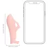 Loveline - vinger vibrator met ribbels - siliconen - roze