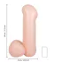 S-Line - Blow Me Up - opblaasbare piemelballon (80 cm)