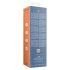 Loveline - verwarmende stootvibrator (blauw)