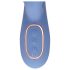 Loveline - verwarmende stoot vibrator - siliconen - blauw