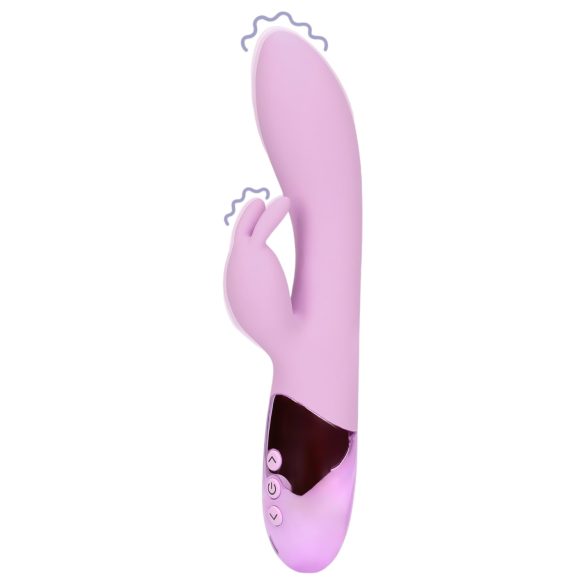 Loveline - oplaadbare konijnvibrator (roze)