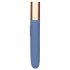 Loveline Travel - oplaadbare vibrator met glijmiddelreservoir (pastelblauw)