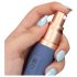 Loveline Travel - vibrator met glijmiddelreservoir - oplaadbaar - blauw