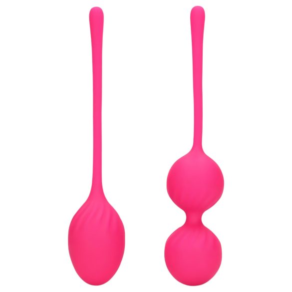 Loveline - verzwaarde Kegelbal set - 2-delig (roze)