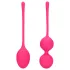 Loveline - kegel ballen set - verzwaard - 2-delig - roze