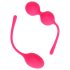 Loveline - verzwaarde Kegelbal set - 2-delig (roze)