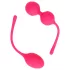 Loveline - kegel ballen set - verzwaard - 2-delig - roze