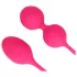 Loveline - kegel ballen set - verzwaard - 2-delig - roze