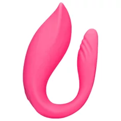   Loveline - oplaadbare koppel vibrator - afstandsbediening - silicone - roze