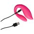 Loveline - Oplaadbare duo-vibrator met afstandsbediening (roze)