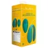 Loveline - op afstand bedienbare paar vibrator - oplaadbaar - waterdicht - groen