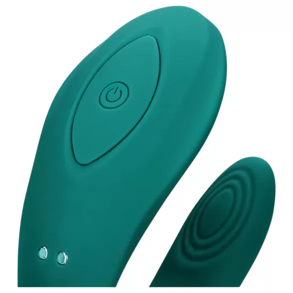 Loveline - op afstand bedienbare paar vibrator - oplaadbaar - waterdicht - groen