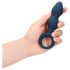 Loveline - anale ringdildo - medium (blauw)