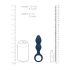 Loveline - anale ringdildo - medium (blauw)