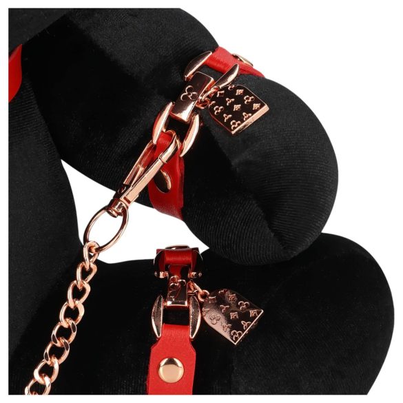 Bondage Rabbit - BDSM masker - konijnenoren - zwart