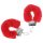 Ouch! - pluchen handboeien (rood)