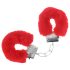 Ouch! - pluchen handboeien (rood)