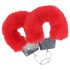 Ouch! - pluchen handboeien (rood)