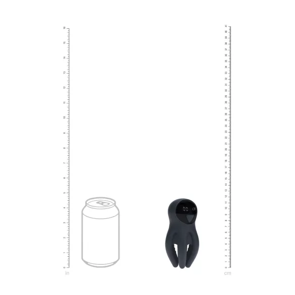 Levelz - digitale eikel vibrator - zwart