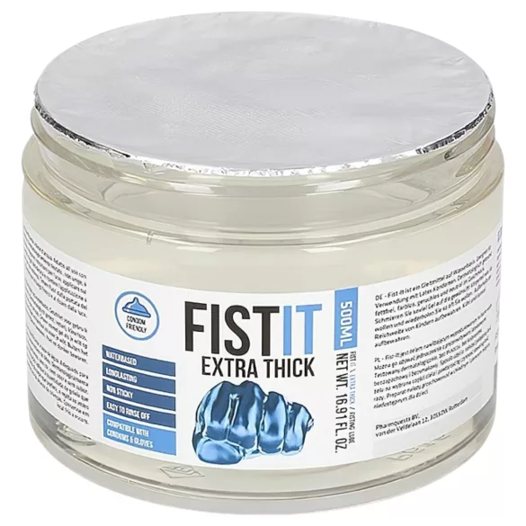 Fist It - extra dikke glijmiddel op waterbasis voor fisting - 500 ml