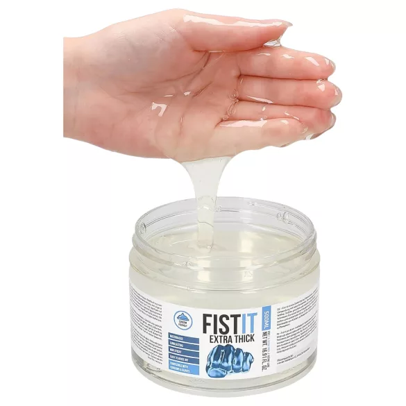 Fist It - extra dikke glijmiddel op waterbasis voor fisting - 500 ml