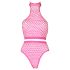 Ouch! - Lichtgevende lingerieset (roze)