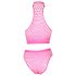 Ouch! - Lichtgevende lingerieset (roze)