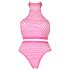 Ouch! - Lichtgevende lingerieset (roze)