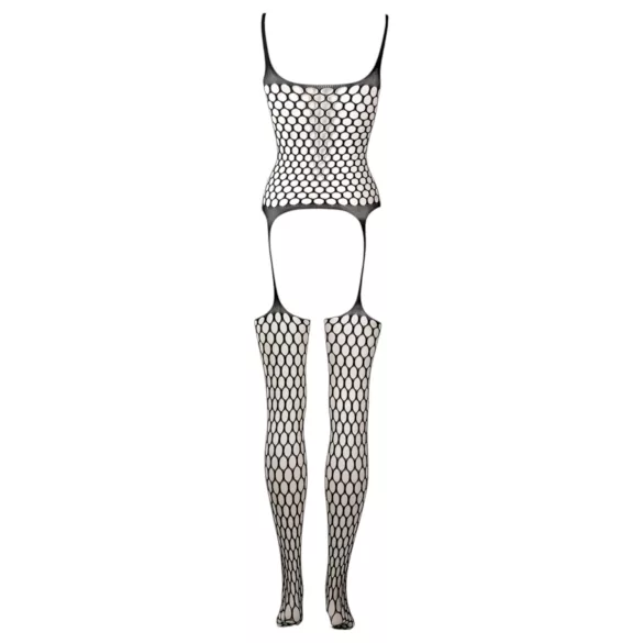 Le Désir - zwart netset met stippen (S-XL)