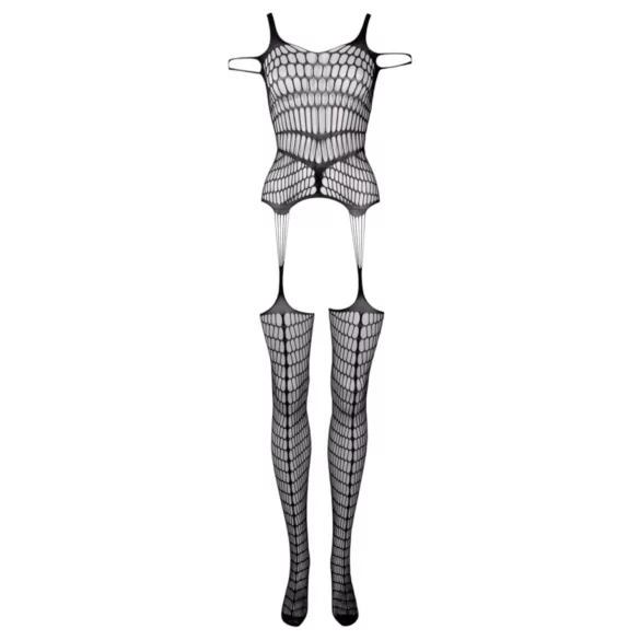 Le Désir - zwarte netstof body (S-XL)