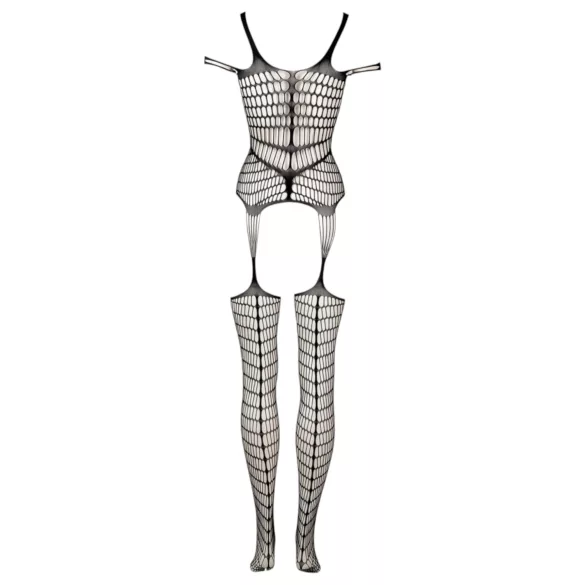 Le Désir - zwarte netstof body (S-XL)