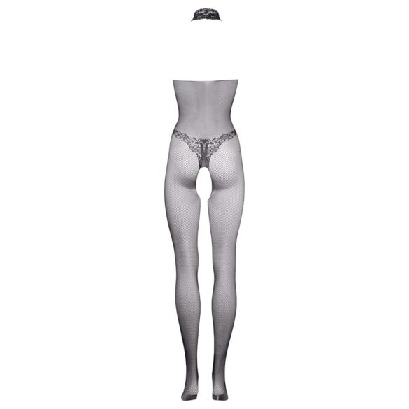 Le Désir - kanten net bodystocking - zwart - S-XL
