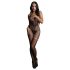 Le Désir - net overall met patroon - (zwart) - S-XL