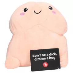 Pluche knuffel penis - 30 cm - huidkleurig