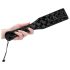 Ouch - Luxe paddle met diamanten patroon (zwart)
