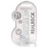 REALROCK - levensechte transparante dildo - helder (17 cm)