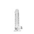 REALROCK - levensechte transparante dildo - helder (17 cm)