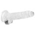 REALROCK - levensechte transparante dildo - helder (17 cm)