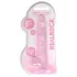 RealRock - realistische dildo - transparant roze - 19 cm
