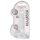 REALROCK - transparante levensechte dildo - helder (19 cm)