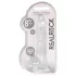 RealRock - realistische dildo - transparant - 19cm